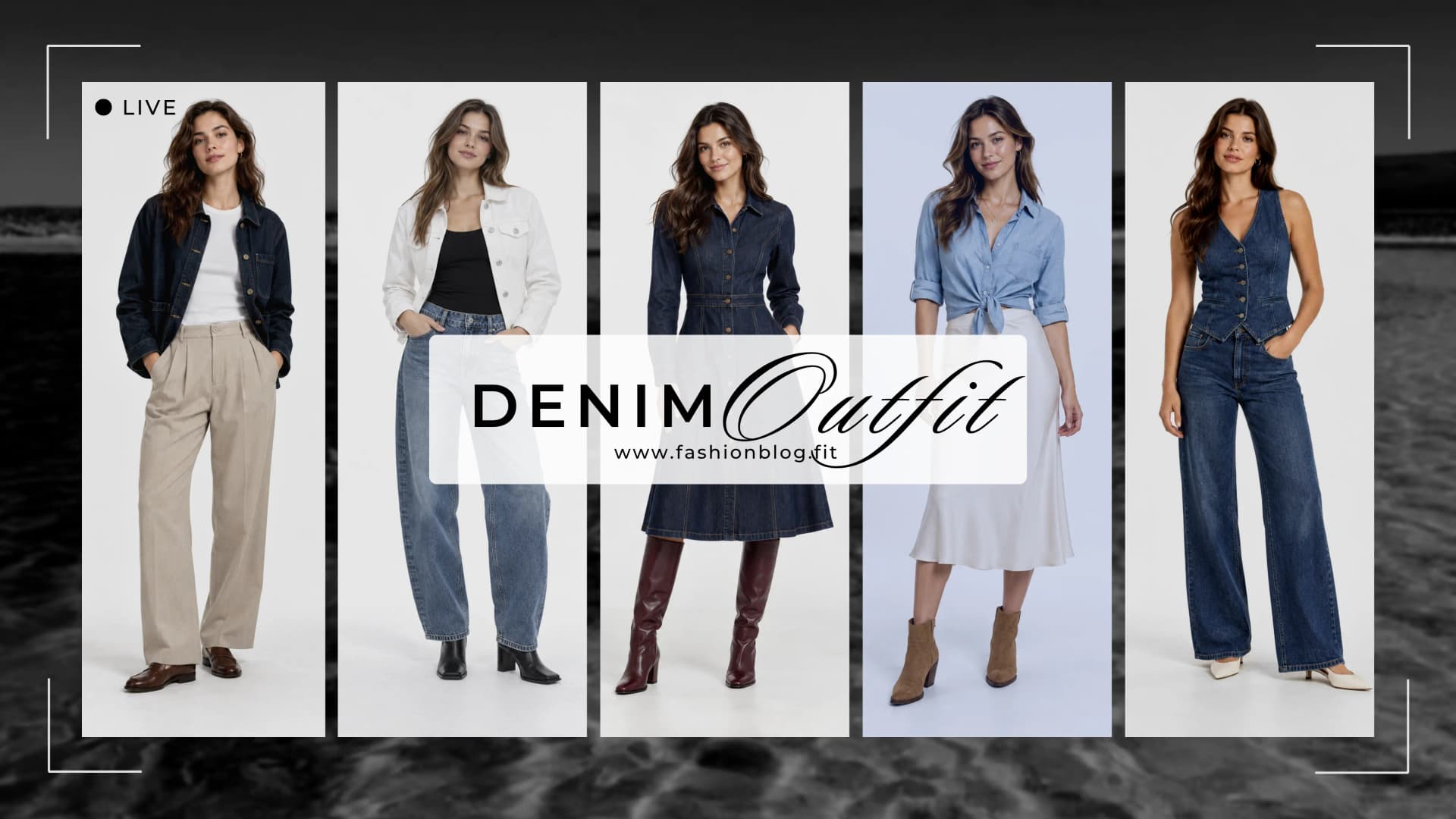 5 Denim Outfit Formulas Beyond a Basic Jeans and T Shirt