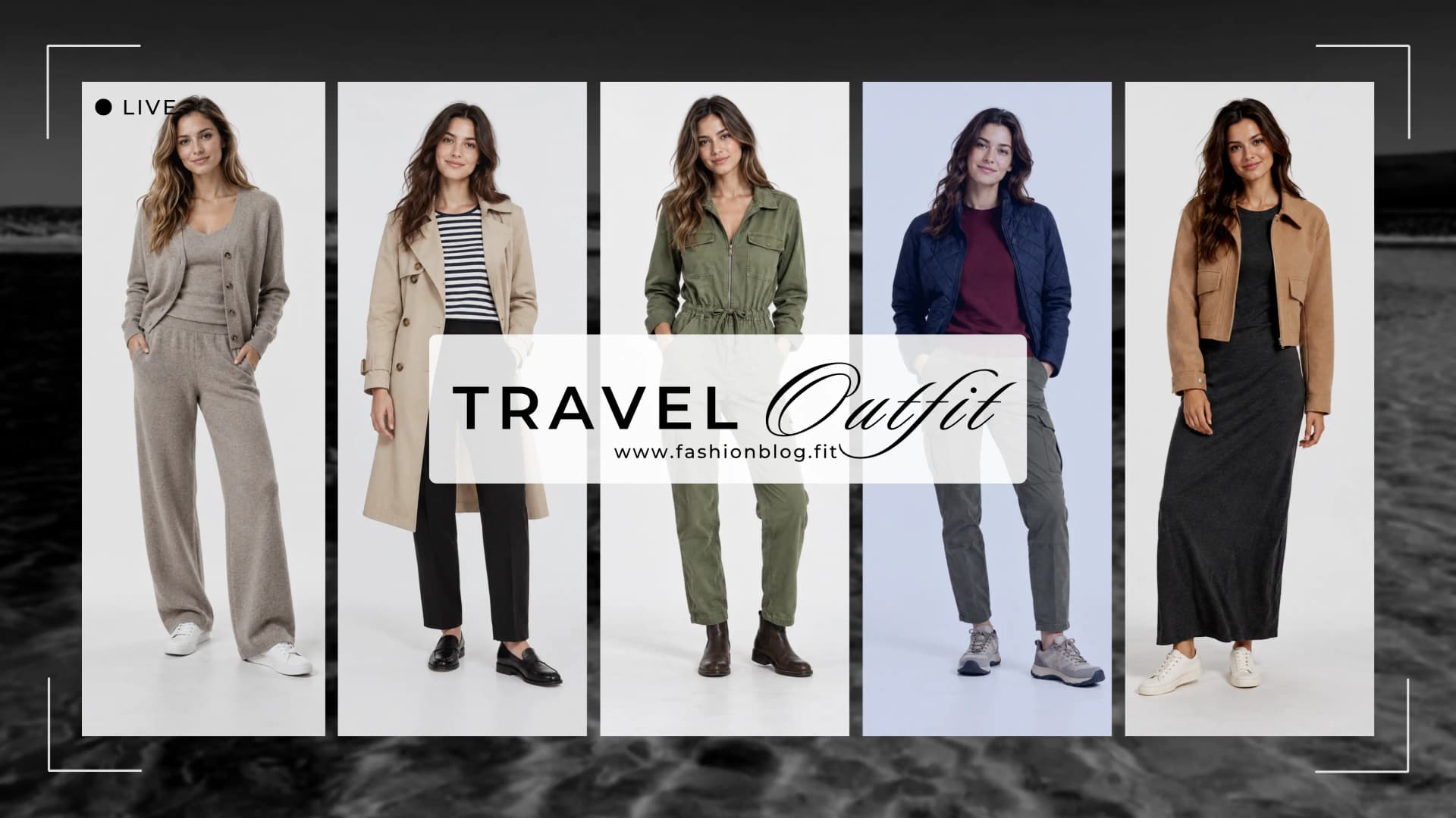 5 Comfortable Travel Capsule Outfits That Still Look Polished